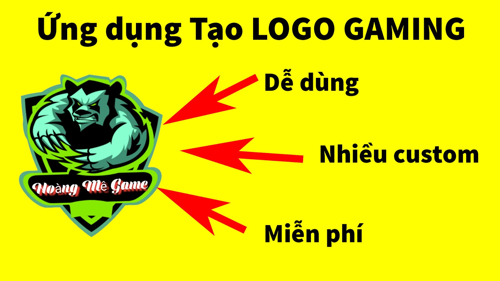 Ứng dụng tạo logo gaming, logo lớp, logo team cực đẹp cho điện ...