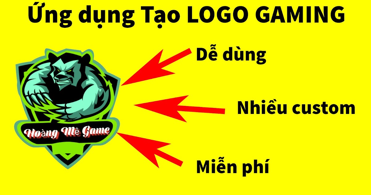 Ứng Dụng Tạo Logo Gaming, Logo Lớp, Logo Team Cực Đẹp Cho Điện Thoại  Android | Mê Game Studio
