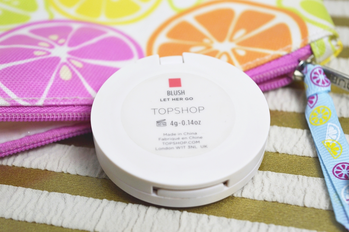 What's in my BeautyBag Topshop blush