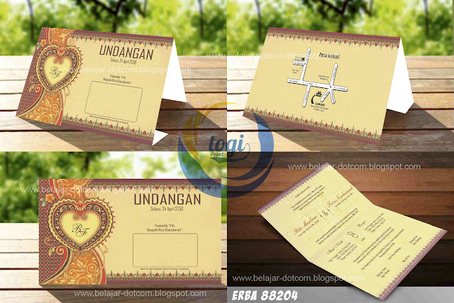 Undangan Murah ERBA 88204 Download Format Cdr | Kumpulan ...