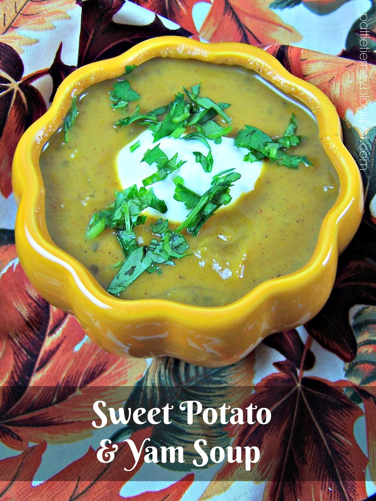 OllaPodrida Slow Cooker Sweet Potato & Yam Soup