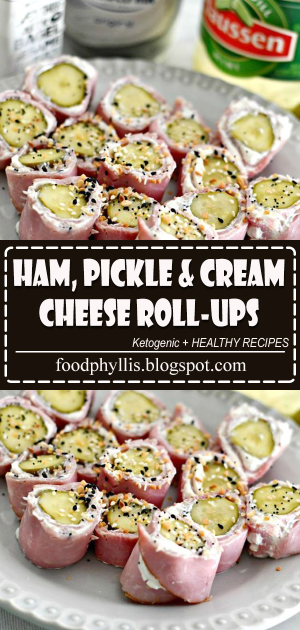 Ham, Pickle & Cream Cheese RollUps shasakitchen32