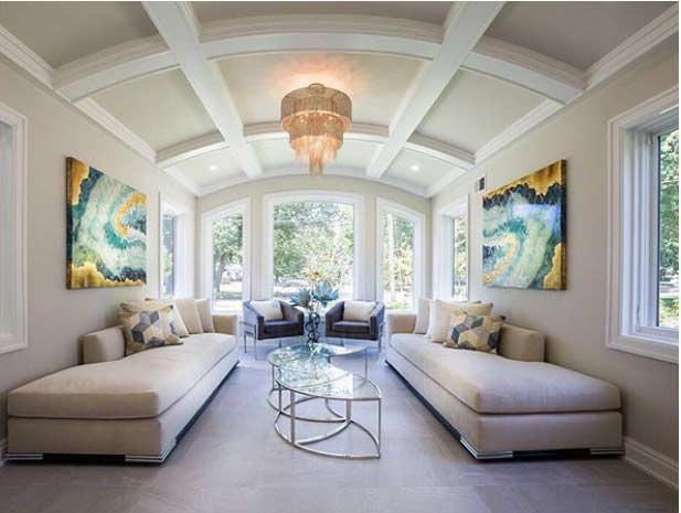 The Best Coffered Ceiling Designs Ideas And Installation 2019