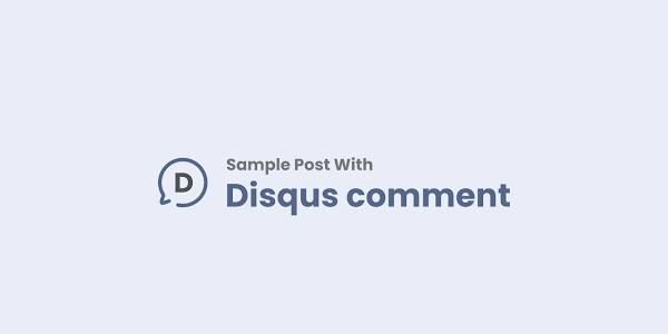 Disqus 댓글 사용