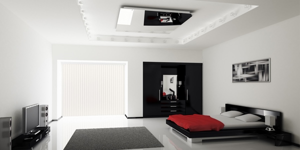 Desain Interior Kamar Tidur Minimalis Sederhana 2014