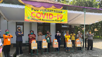 Wakil Bupati Purworejo Kunjungi 14 Posko Siaga Covid-19
