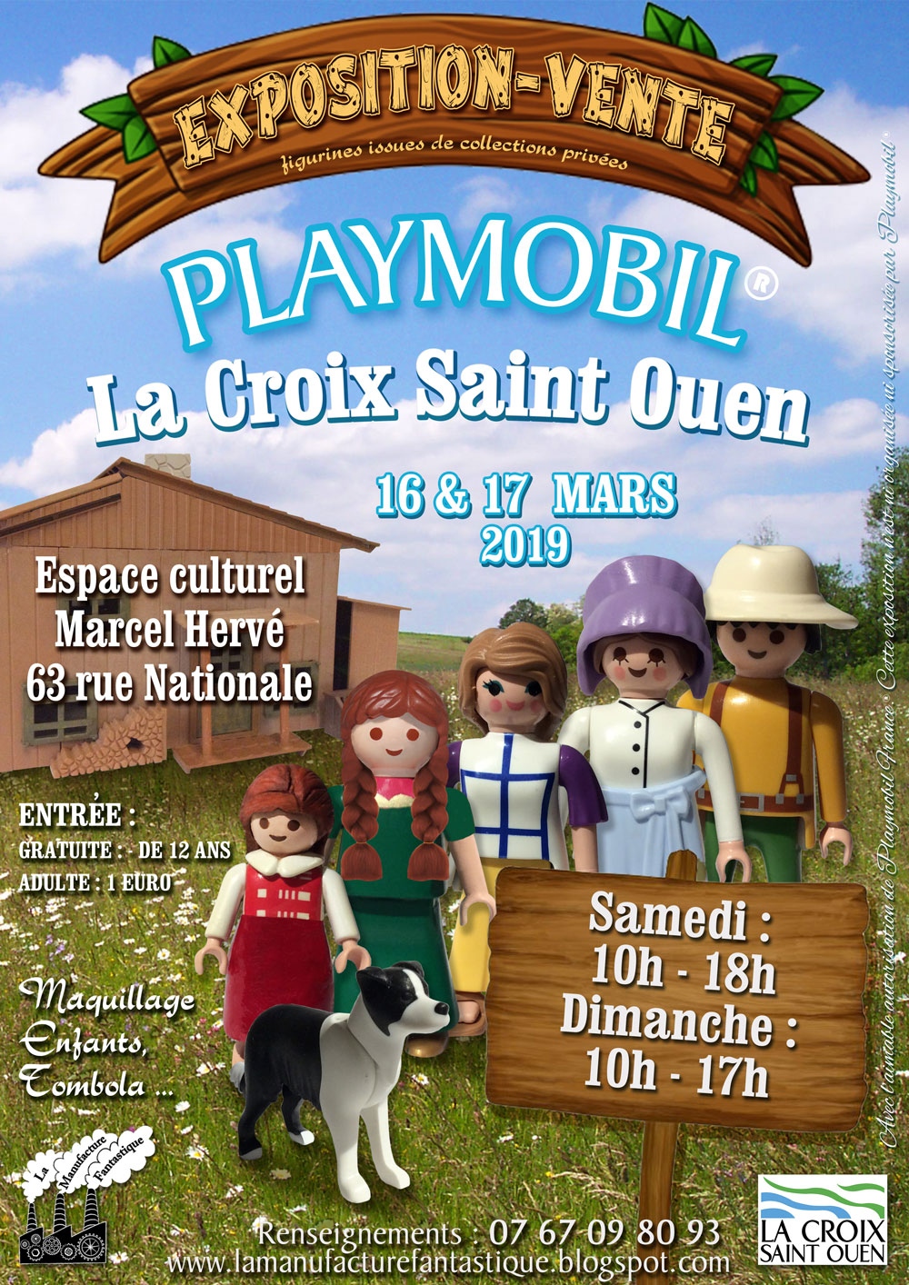 2nd Bourse Expo Playmobil Lacroix St Ouen