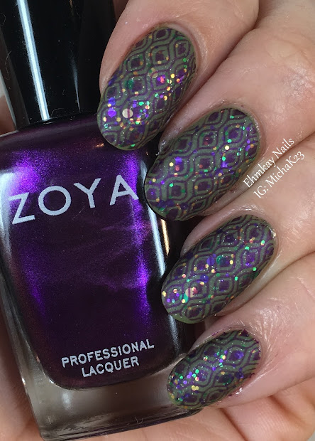 ehmkay nails mardi gras nail art
