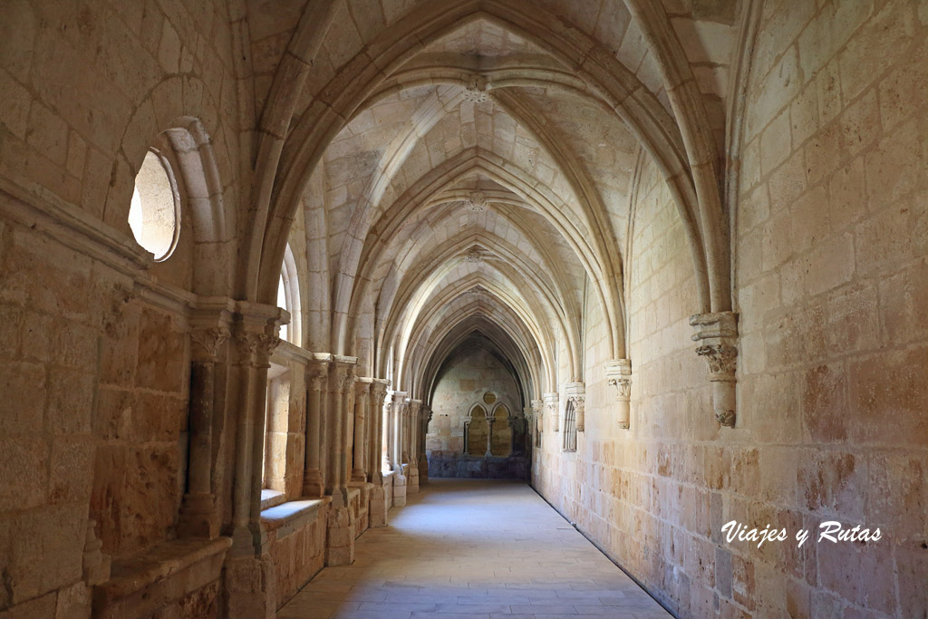 Claustro gótico de Santa María de la Huerta