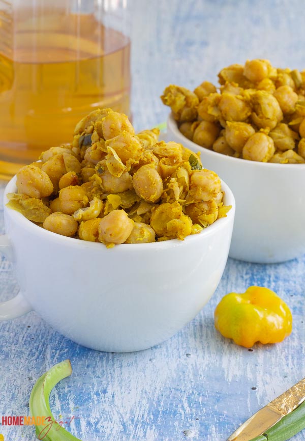 Easy Curry Chickpeas