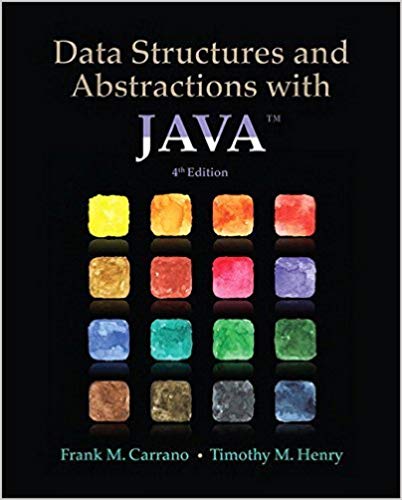 data structures and problem solving using java 4th edition solution manual