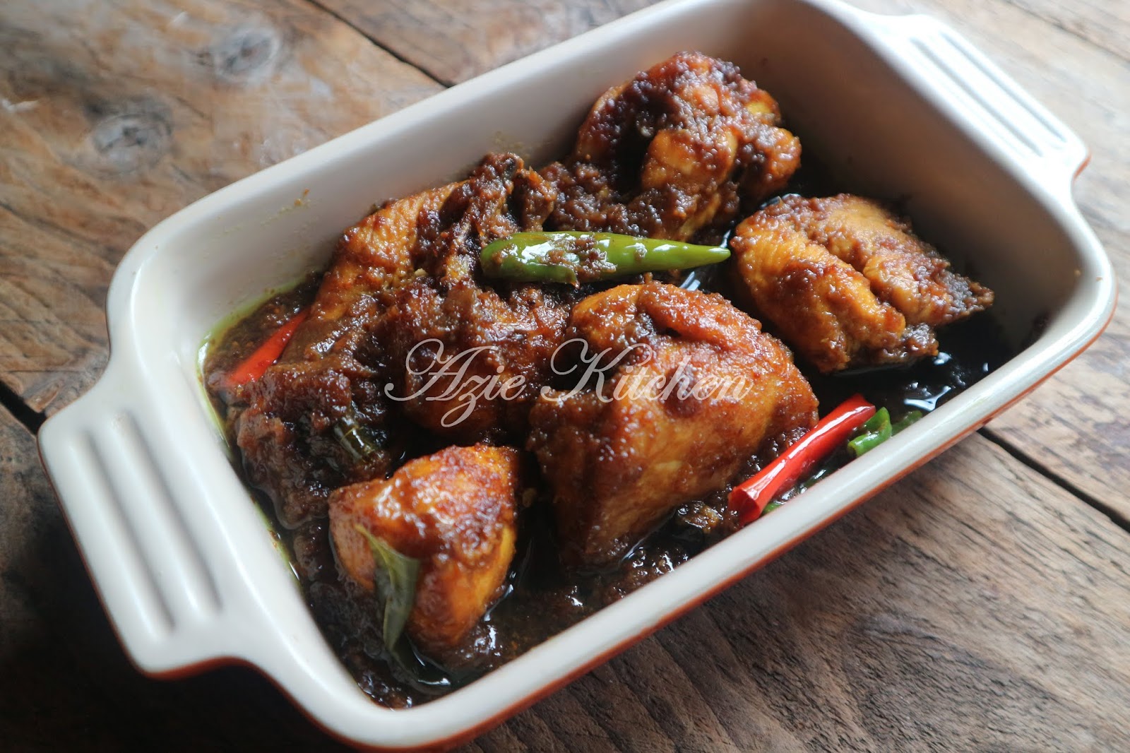  Ayam  Masak Kicap Daun Kari Azie Kitchen