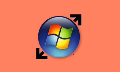Cara mengecilkan icon desktop Windows 7
