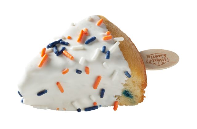 Birthday cake on a stick