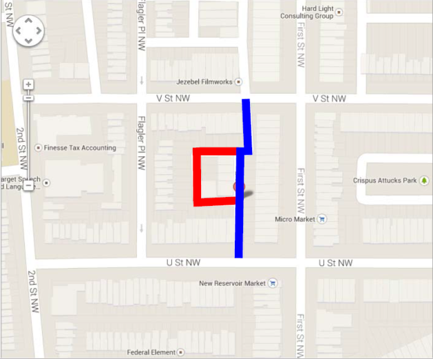 bloomingdale DDOT, Bloomingdale Court NW and alley restoration