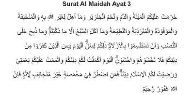 Apa yang Dimaksud Al Yauma dalam Surat Al Maidah Ayat 3