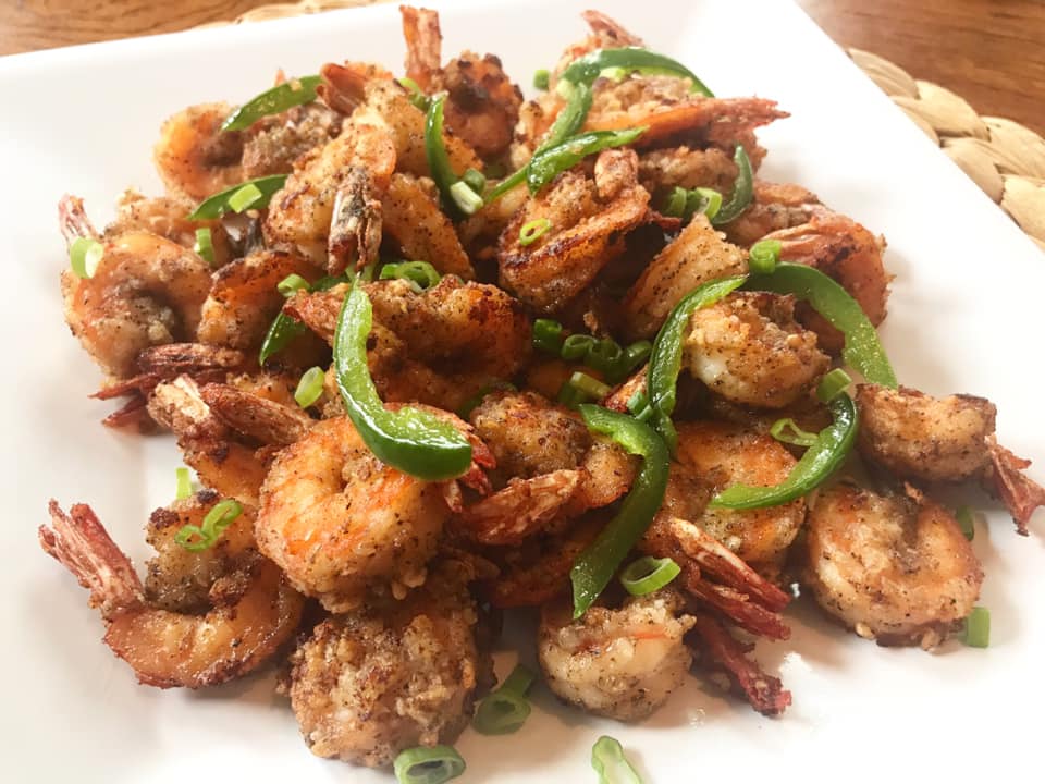 Salt and Pepper Garlic Shrimp