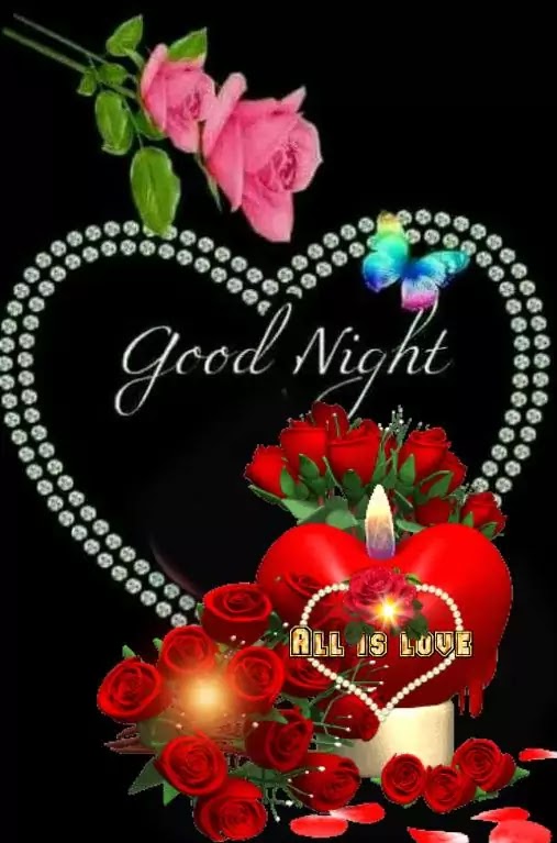 Lovely Good Night Image With Love For Girlfriend Boyfriend
