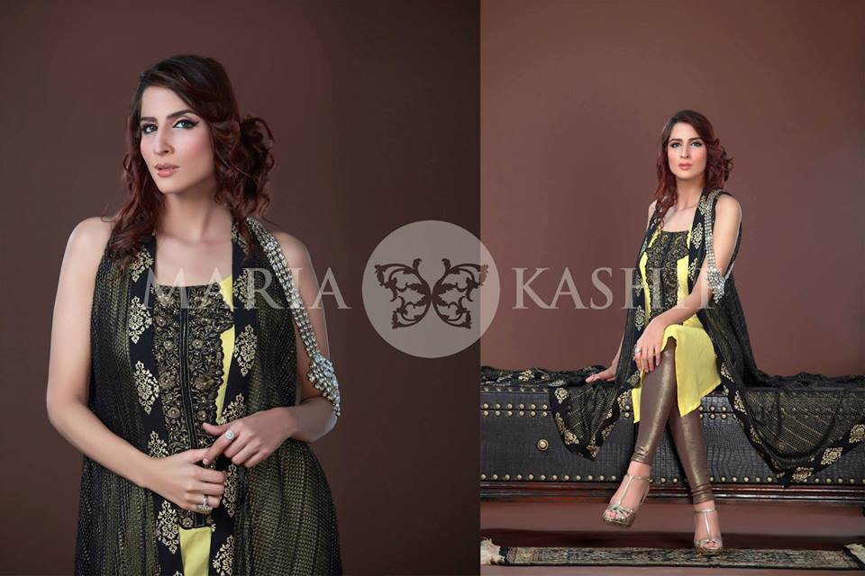 Maria Kashif Semi Formal Collection 2013 For Women She9