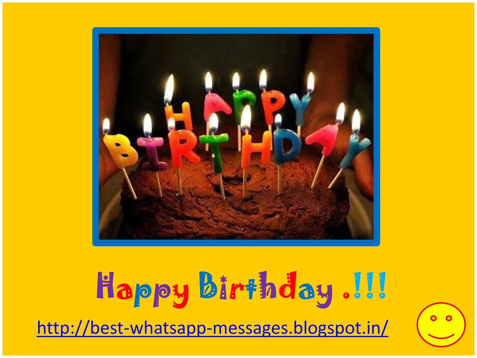 Happy Birthday WhatsApp Images