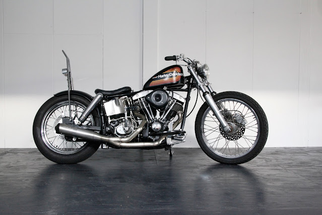 Harley Davidson Shovelhead By Pancake Customs