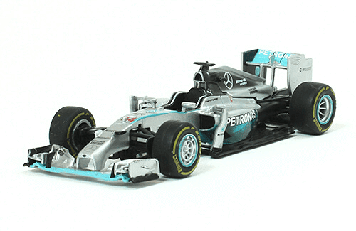 Mercedes F1 W05 Hybrid 2014 Lewis Hamilton 1:43 Formula 1 auto collection panini