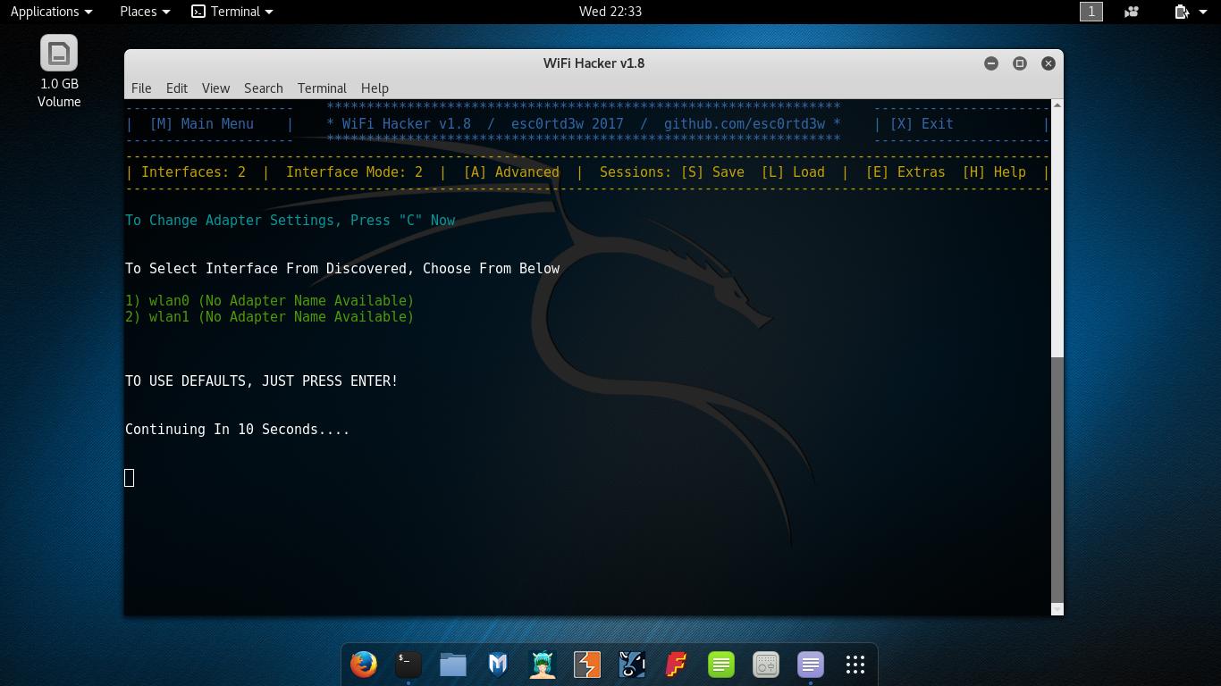Wifi-Hacker - Shell Script For Attacking Wireless Connections Using ...