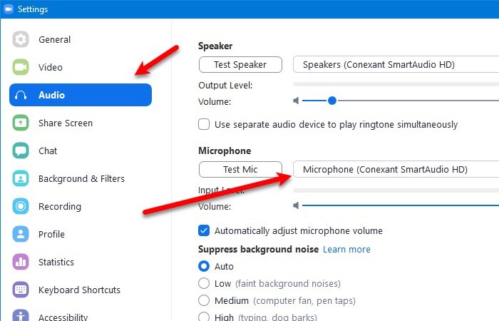 แก้ไข Zoom Microphone ไม่ทำงานบน Windows 10