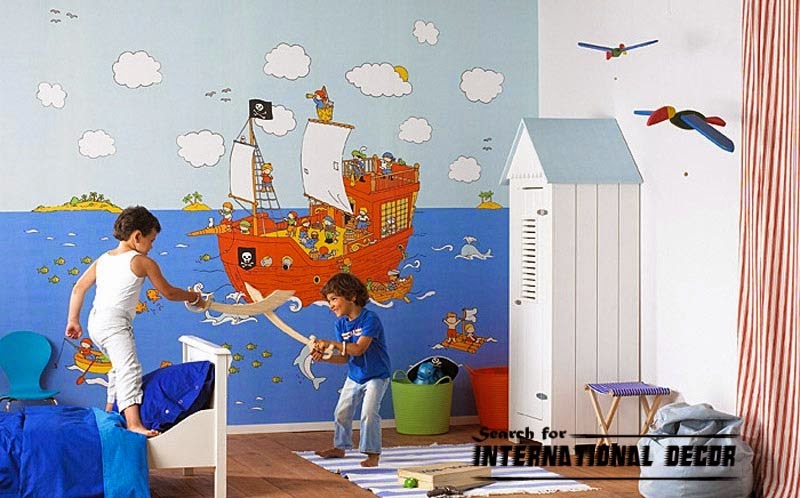 childrens wallpaper murals,nursery wallpaper, kids wallpaper