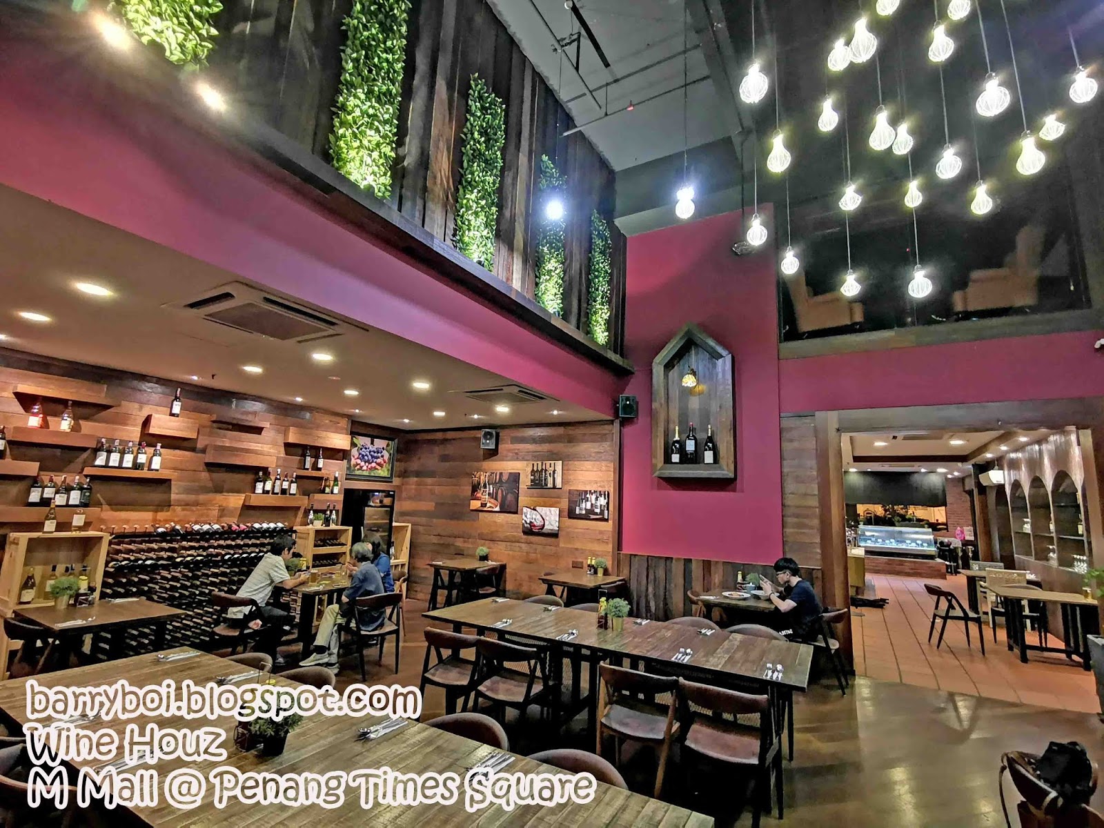 Affordable Set Lunch and More at Wine Houz, M Mall Penang Times Square.