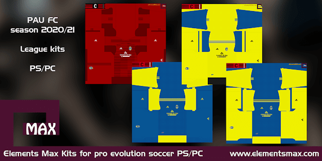 Pau FC PES Kits