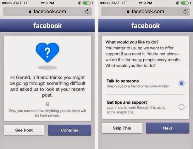 فايسبوك تحارب حالات الانتحار على موقعها