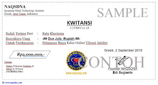 Aplikasi Pembuat Kwitansi Otomatis Naqs Dna