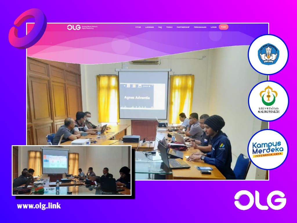 OLG dampingi Unimal pada seleksi wawancara program KMMI 2021 sebagai salah satu mitra