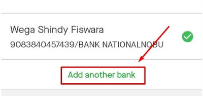 Menambahkan Rekening Bank GOPAY Menambahkan Rekening Bank GOPAY