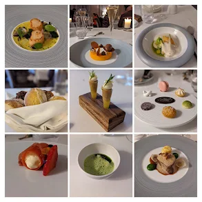 7-course signature tasting menu at the Lady Helen