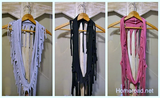 scarves made from t shirts