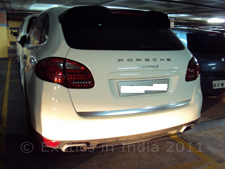 Exotics In India: Porsche Cayenne S Hybrid Spotted