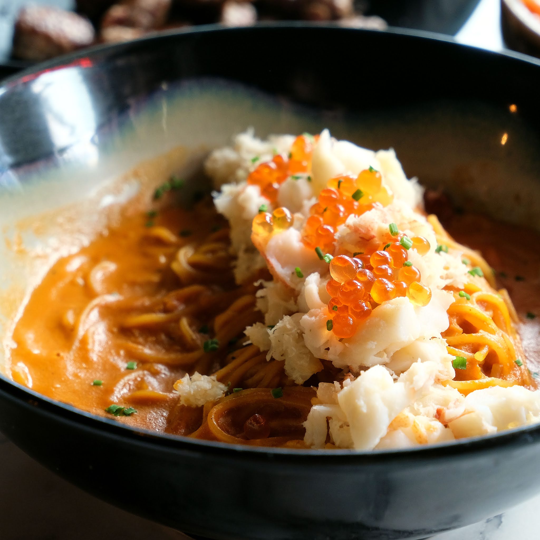 REVIEW TIPSY PENGUIN AT TAMPINES DELICIOUS WAGYU CUBES AND CRAB MEAT