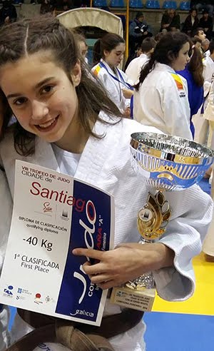 JUDOKA DO ROSAL, CAMPIONA DE ESPAÑA