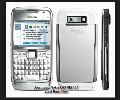 Nokia E63 Phoenix Flash File Nokia E63 Phoenix Flash File