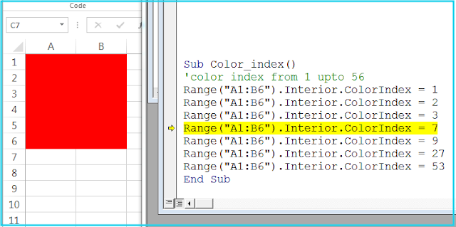 Color in excel My Excel Journey: How to Change the Background Color in Excel VBA