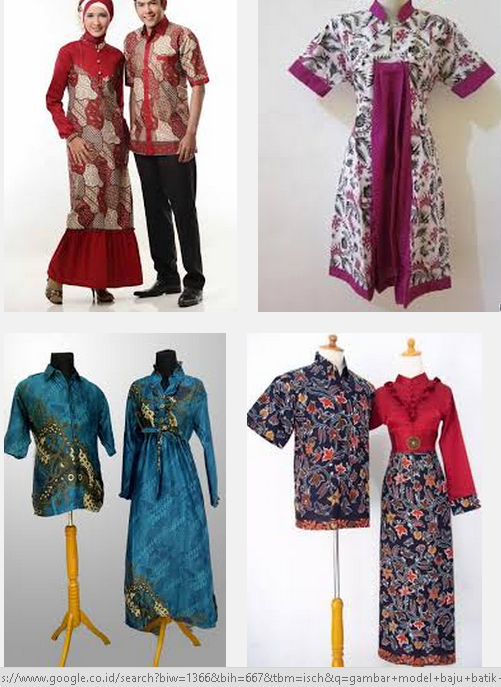 Model baju batik wanita untuk pesta muslimah modern terbaru