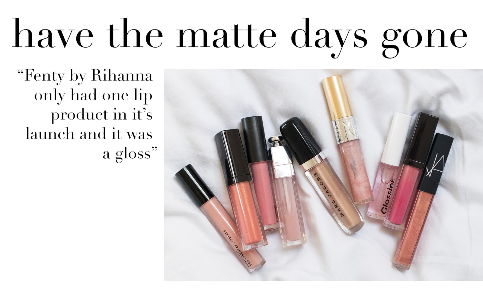 Lipgloss is Poppin' L a u r a B e t h a n y