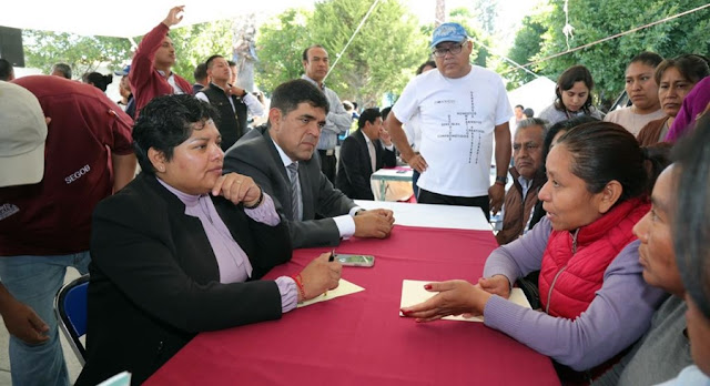 Karina Pérez Popoca inauguró Jornadas con Valor en la colonia Emiliano Zapata