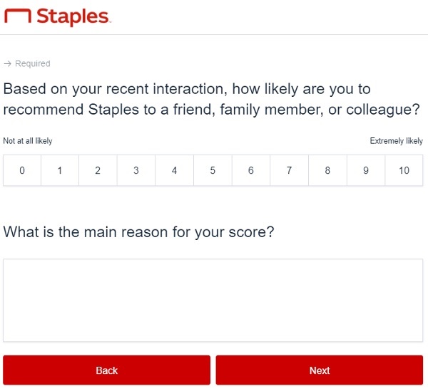 Staples Customer Satisfaction Survey 500 Win Gift Card SweepstakesBible