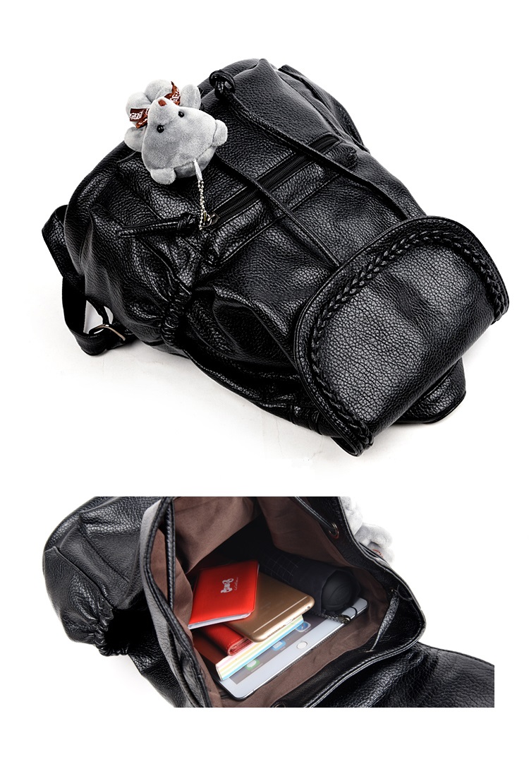 Korean leather Backpack THEHUNTYBOX
