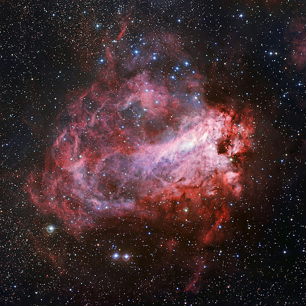 Star-Forming Region M17 – The Omega Nebula