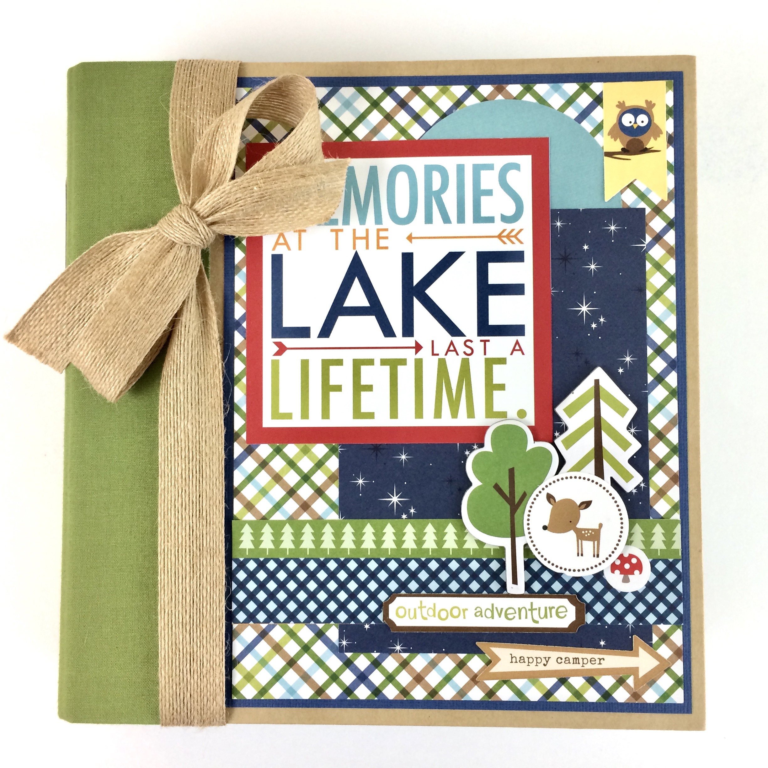 Scrapbooking Craft Supplies & Tools premade scrapbook layout camping