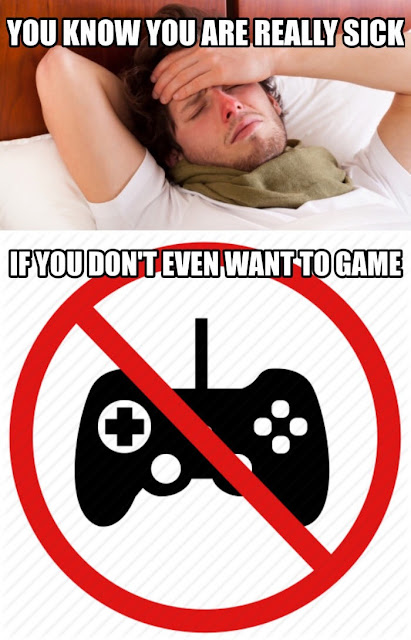 gamer sick